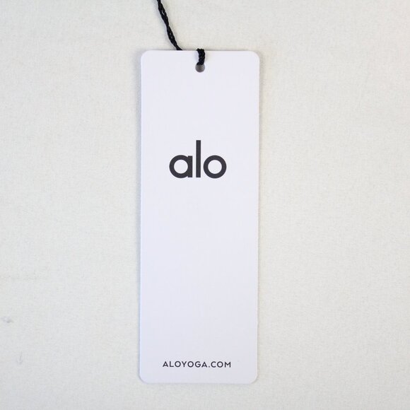 ALO Yoga Splendor Bra - Light Support in Black/White Size Medium (8-10) NWT - Picture 5 of 6